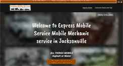 Desktop Screenshot of expressmobileservice.net